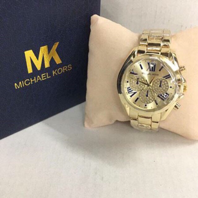 michael kors chrome watch