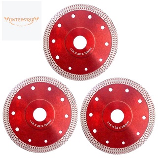 3 PACK Diamond Saw Blade 4.5 Inch Saw Tile Tools Blades Cutting Disc Wheel for Porcelain Tiles Granite Marble Ceramics #1