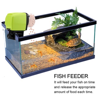 Fish Feeder Tools Digital Display Food Feeding Home Aquarium Automatic Fish Timer