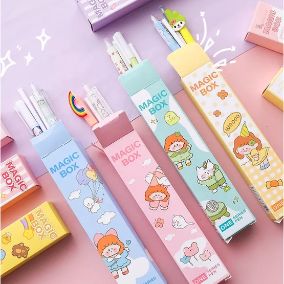 Creative Student School Supplies Stationery Blind Box Lucky Magic Box