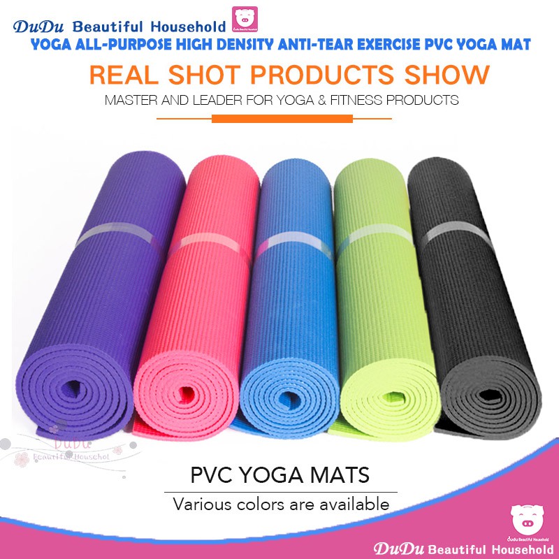 Cod Yoga All Purpose 4mm Extra Thick High Density Anti Tear