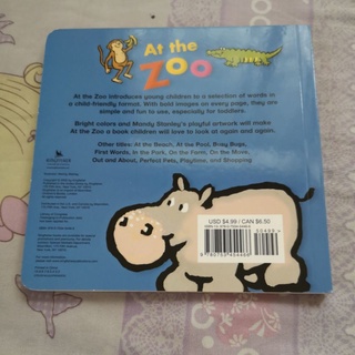 (PRE LOVED BOARDBOOK) At the Zoo Board Book