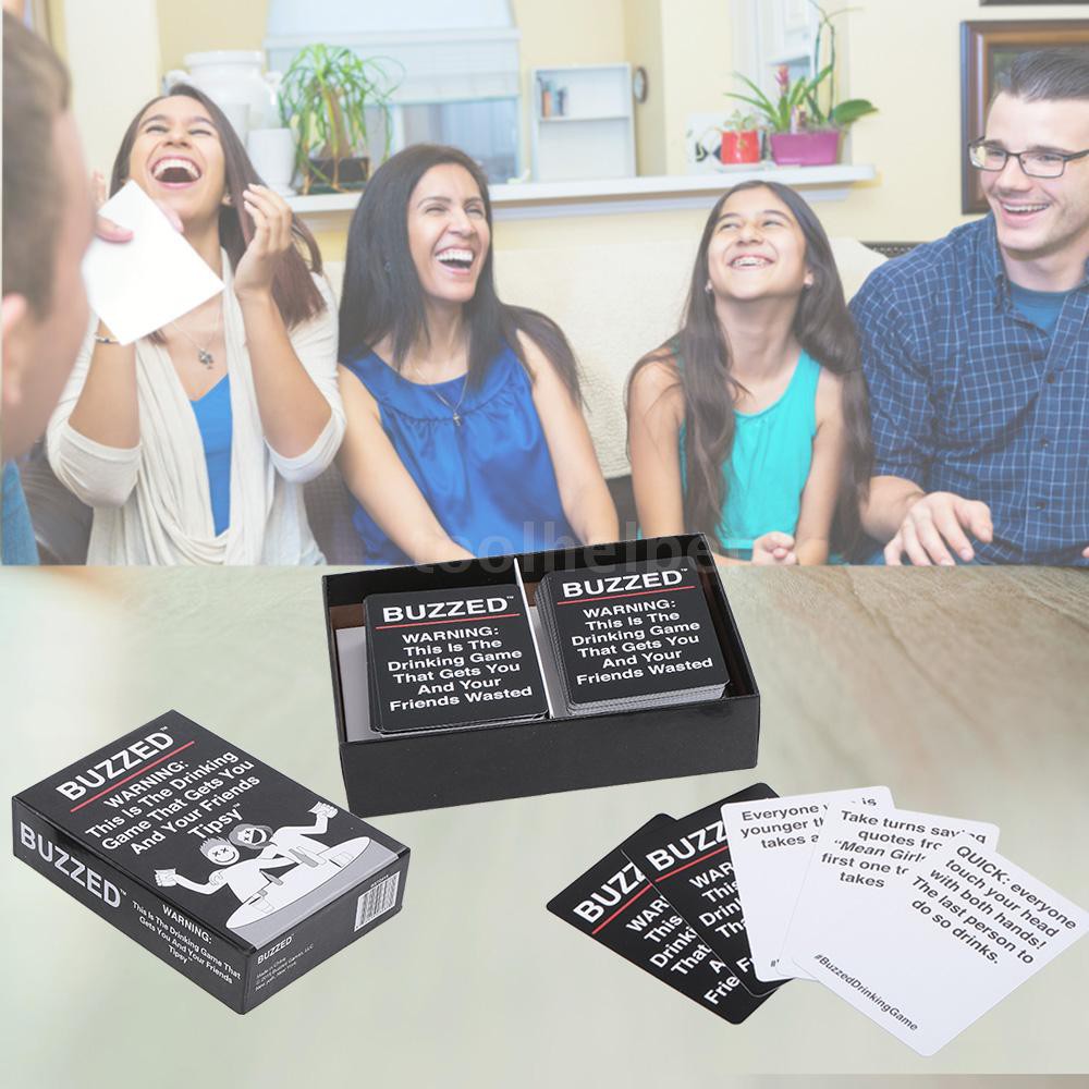 Buzzed Drinking Cards Games That Gets You and Your Friends ...