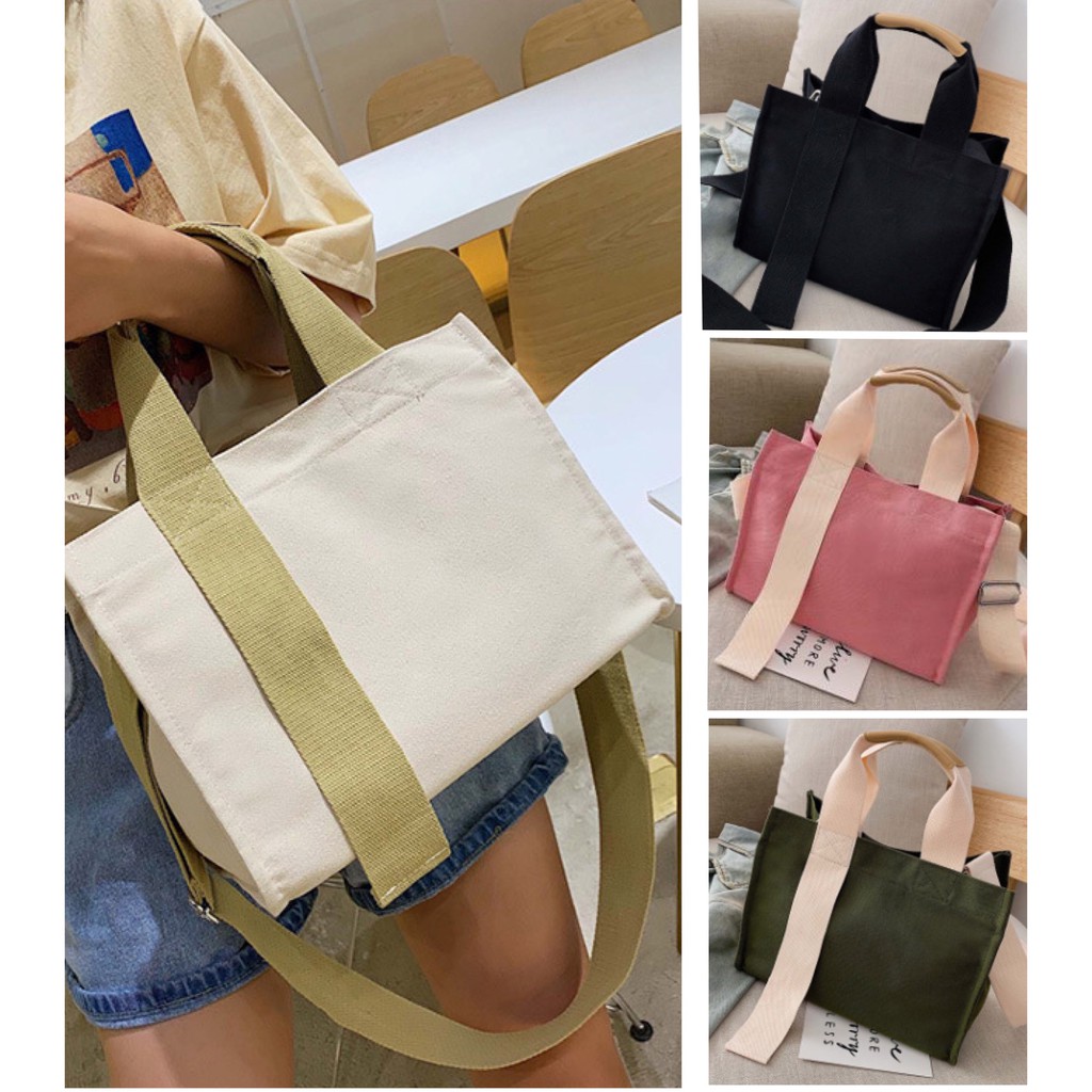 heavy canvas shoulder bag