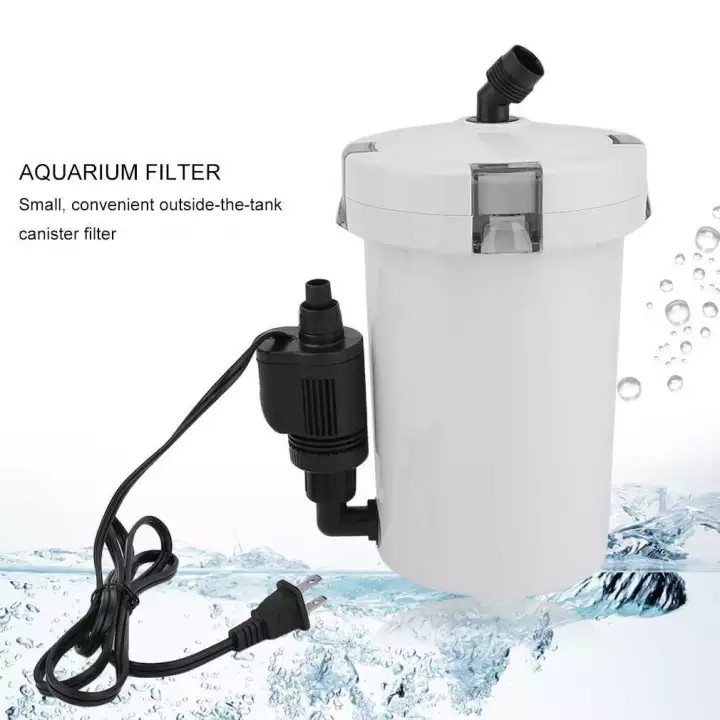 Sunsun External Filter HW-603B Canister With Pump 6 Watts 400L/H For ...