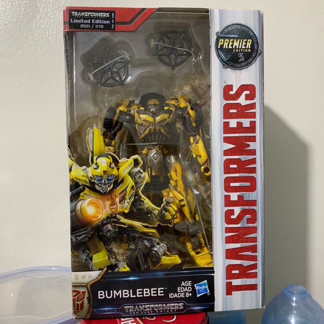 Hasbro Transformers The Last Knight Bumblebee Deluxe Class Premier ...