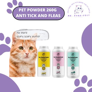 Dog and Cat Pet Powder 260g Anti Tick and Fleas