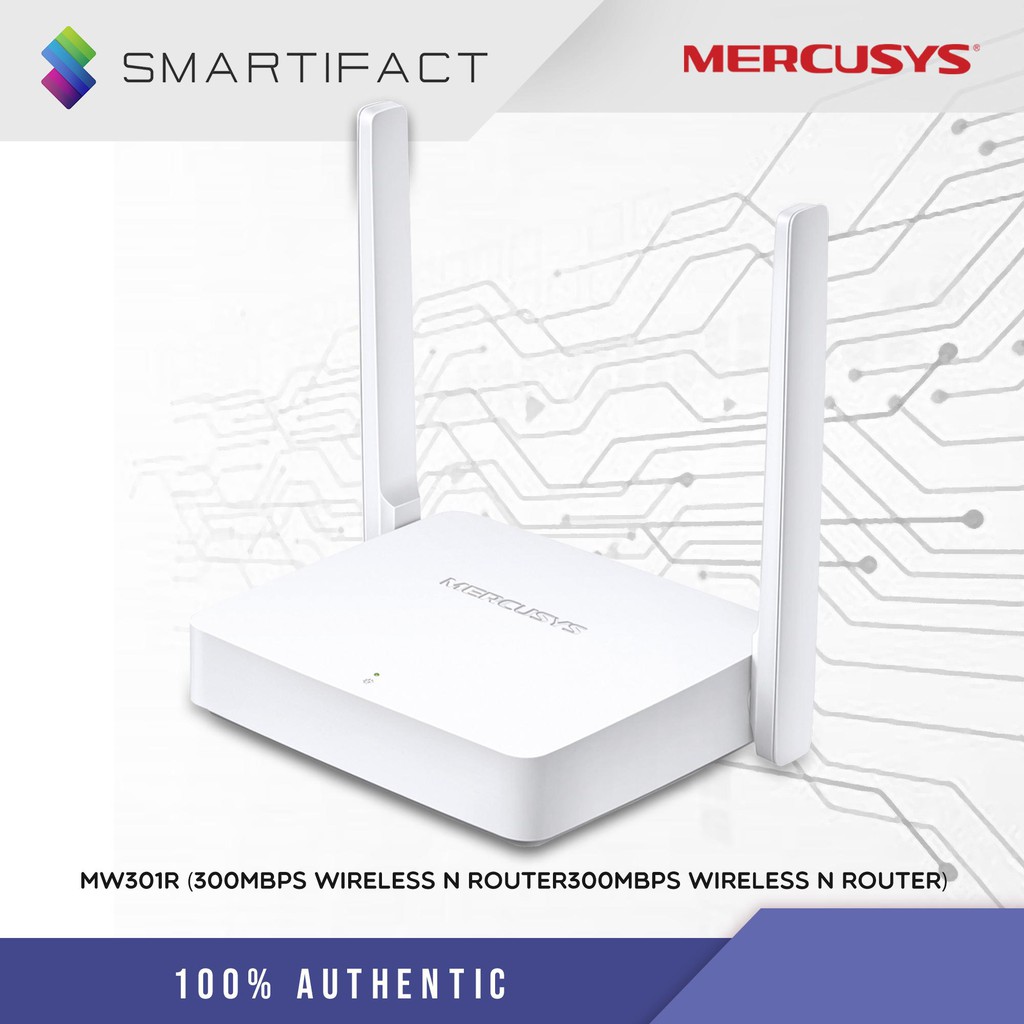 Tp Link Mercusys Mw301r 300mbps Wireless N Router Two 5dbi Antennas Shopee Philippines