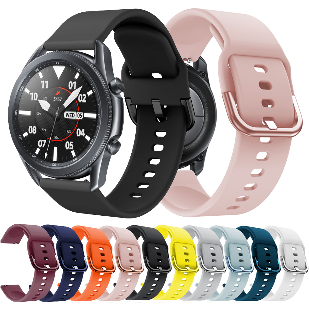 Wrist Strap For Samsung Galaxy Watch 3 41mm 45mm Replacement Strap Watch Band Silicone Strap Wristband Accessory Shopee Philippines