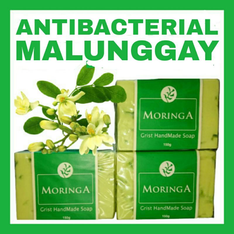 MALUNGGAY Antibacterial & Antioxidant Soap (150g) Shopee Philippines