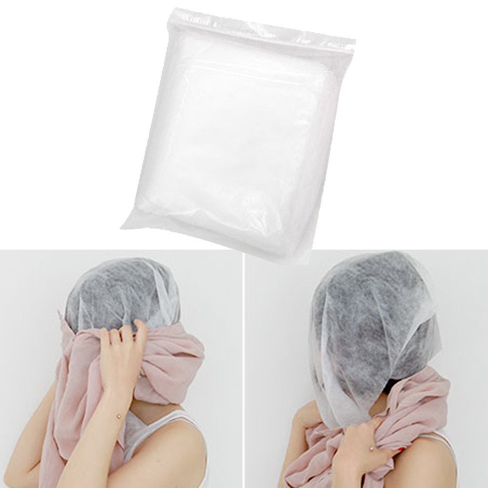 50 pcs Disposable Makeup Protector Clothing Garment Stain Guard Hair