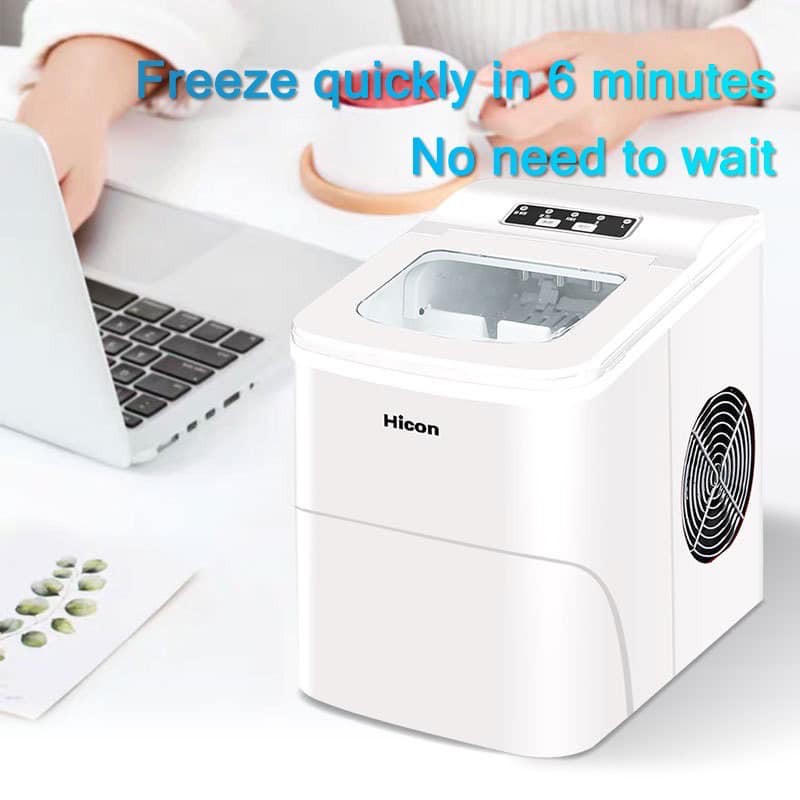 Ice Maker Household Automatic Ice Maker Mini Ice Maker ABS material ice out in 6 minutes