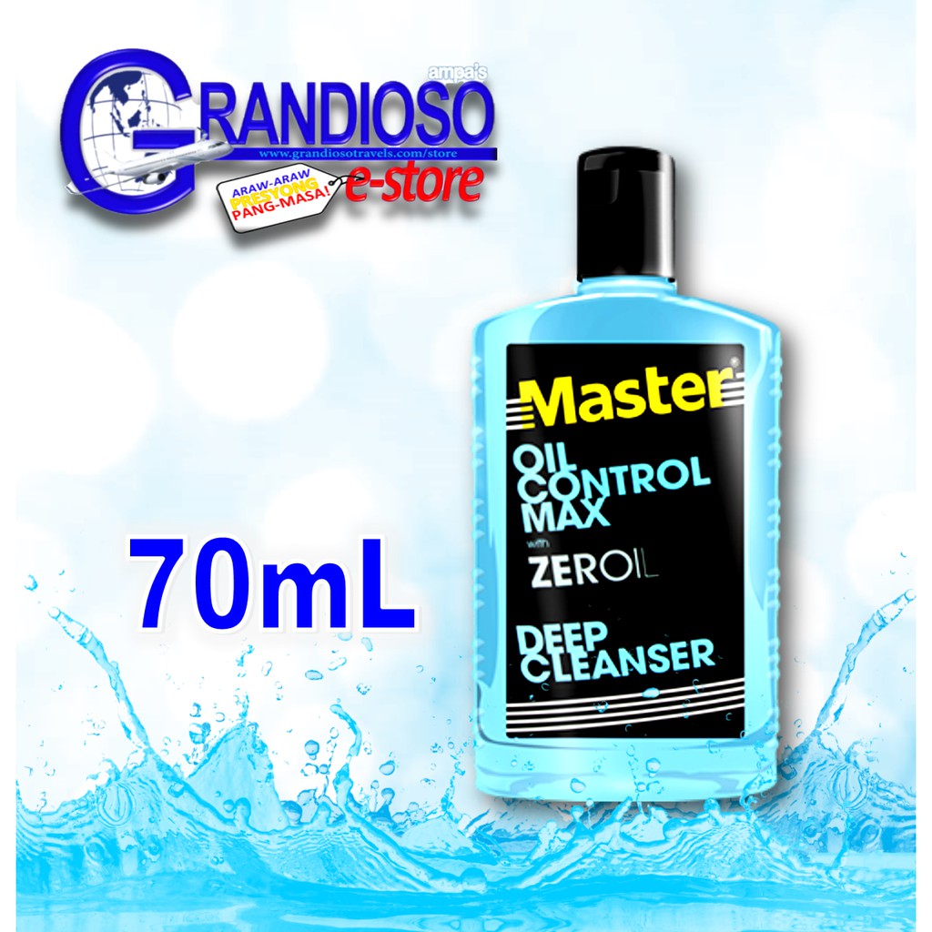 master oil control max deep cleanser