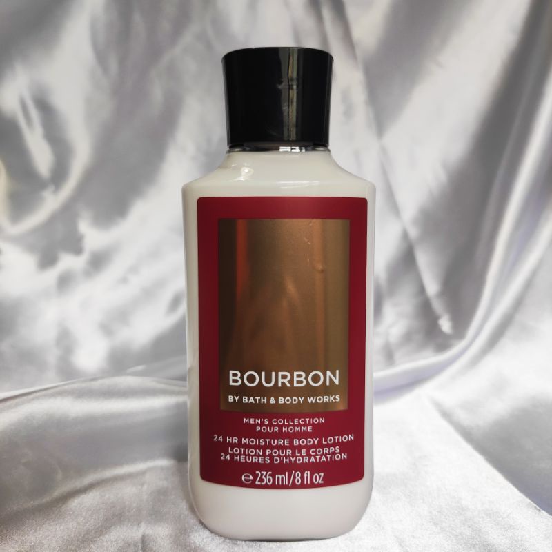 Authentic Bath & Body Works Men's Collection BOURBON Lotion 236 ml