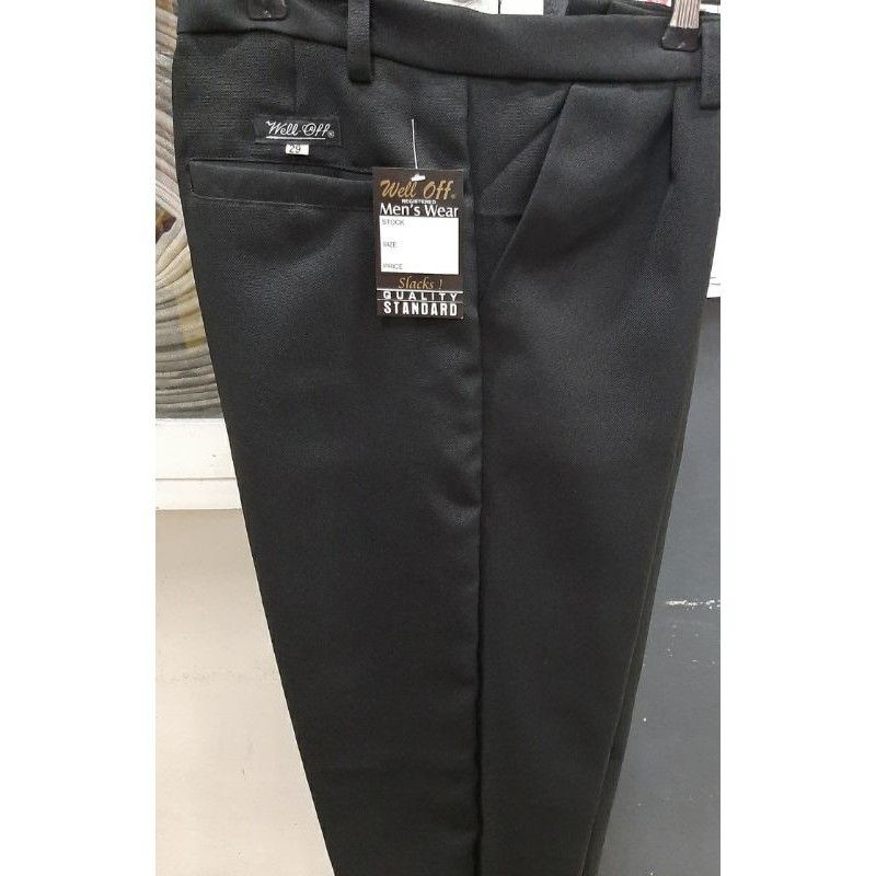 Well Off Slacks Pants For Men Shopee Philippines