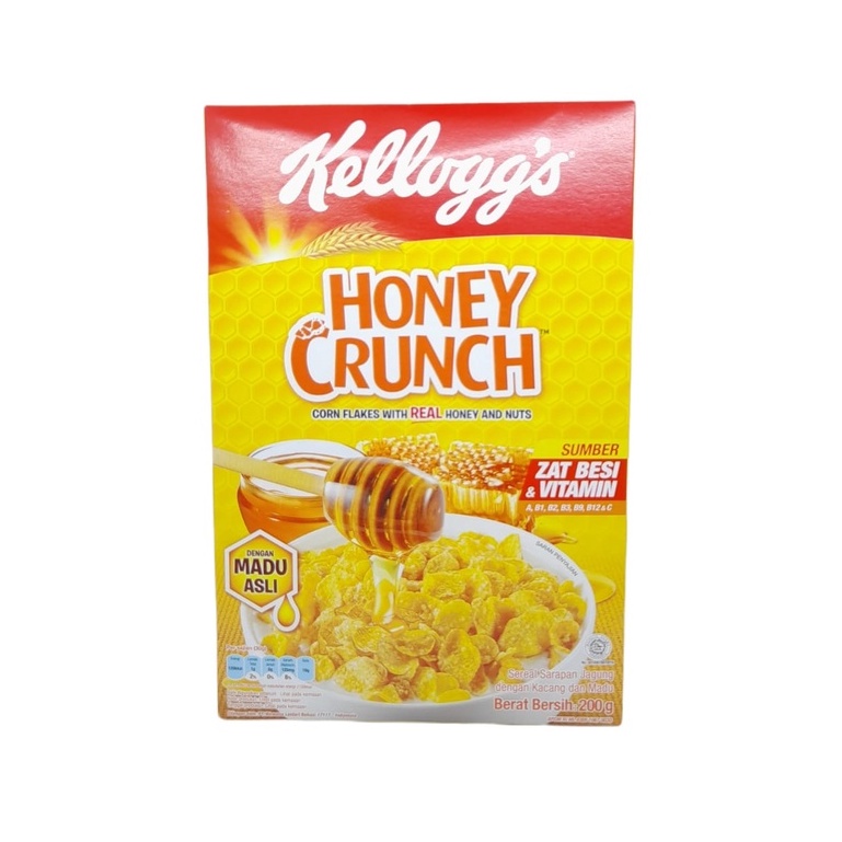 Kelloggs Honey Crunch Corn Flakes - Net 200G | Shopee Philippines