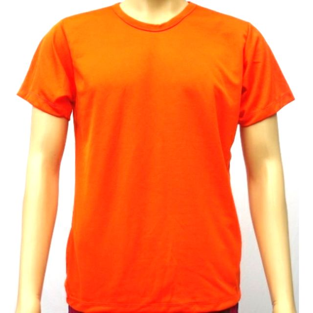 orange dri fit shirt