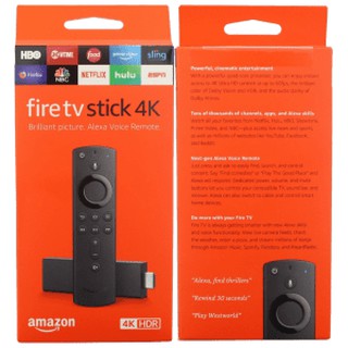 Amazon Fire Tv Stick 4k Streaming Media Player With 2nd Gen Alexa Voice Remote With No Box Shopee Philippines