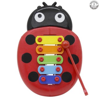 [Jump Price] Hnr* Colorful 5 Tones Kids Children Xylophone Glockenspiel