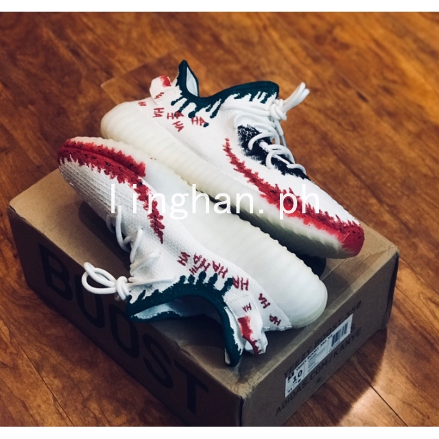 joker custom yeezys