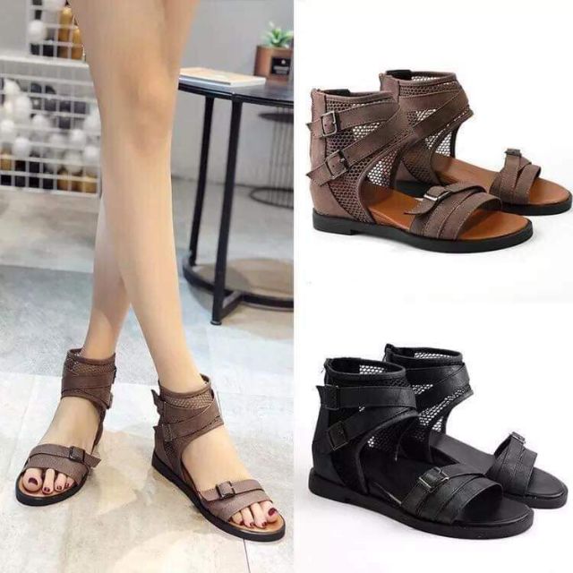 semi gladiator sandals
