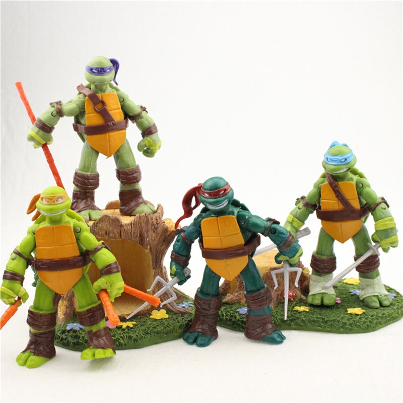 teenage mutant ninja turtles classic action figures