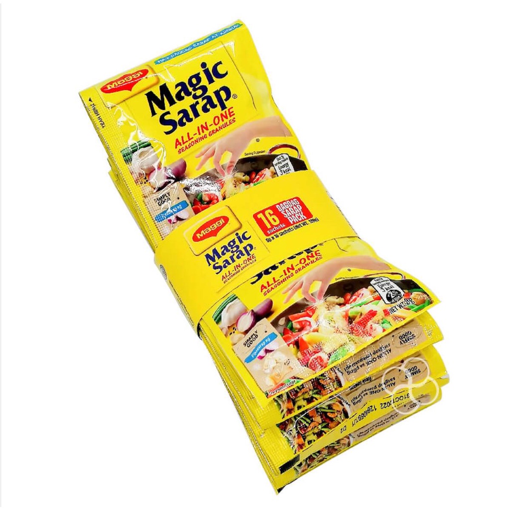 Maggi Magic Sarap All In One Seasoning Granules 16 X 8g Shopee Philippines 2908