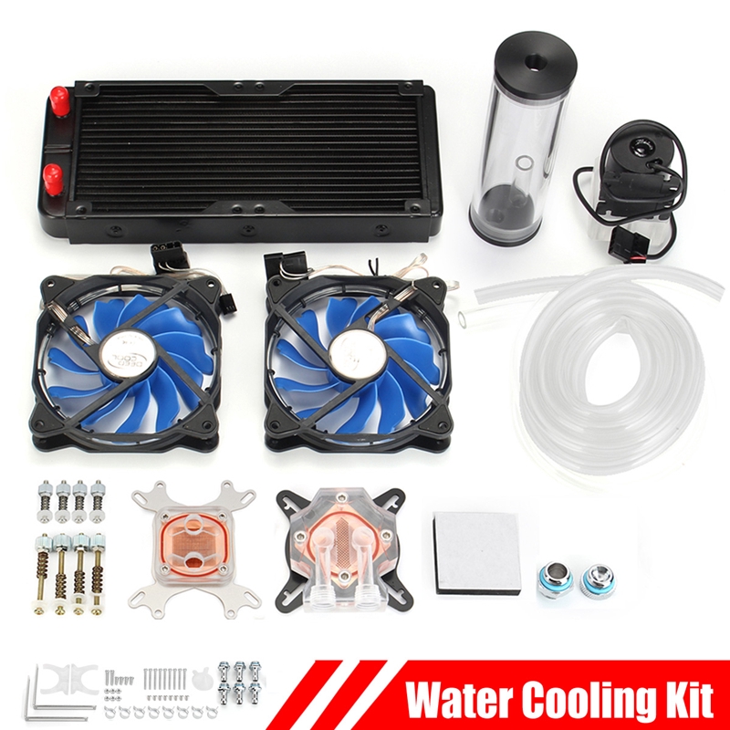 DIY PC Water Cooling Kit With Water Row CPU Water Cooling Shopee