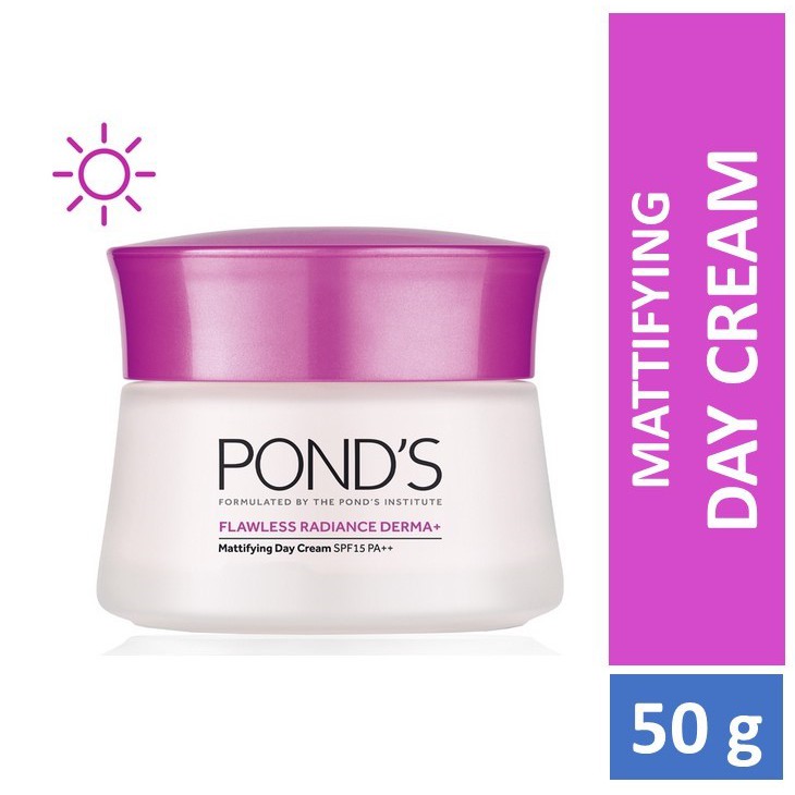 ponds flawless radiance derma mattifying day cream
