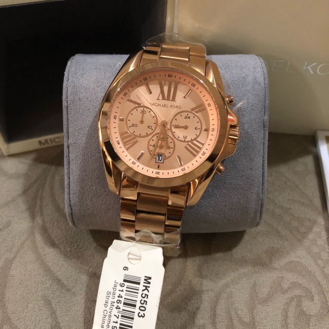 michael kors oversized bradshaw watch