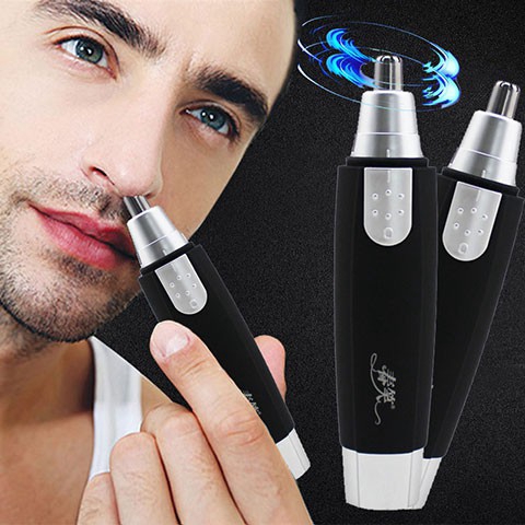 Electric Nose Pore Shaver Nose Hair Trimmer Grooming Scissor