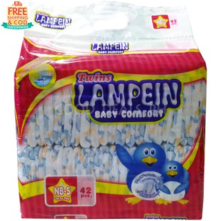 COD Lampein Baby Diaper New Born-Small 42's #1