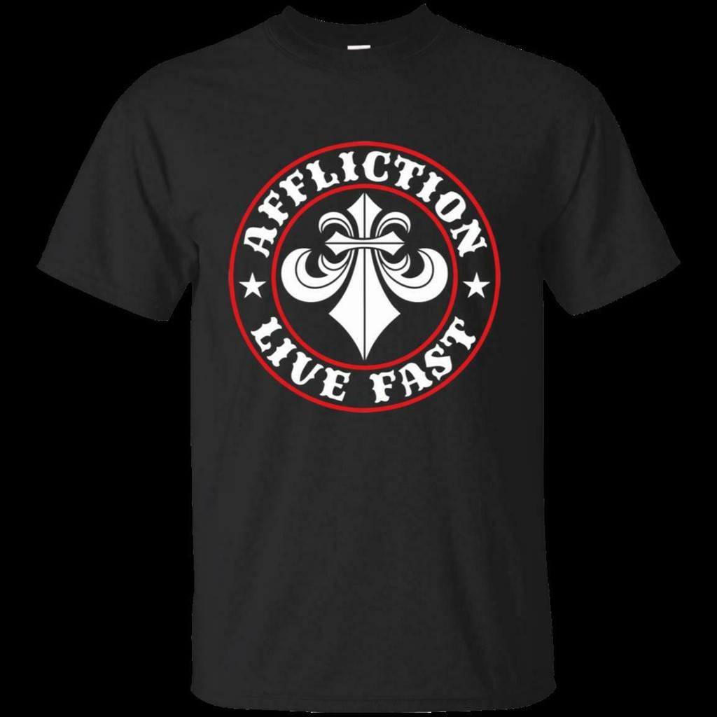 affliction live fast t shirt