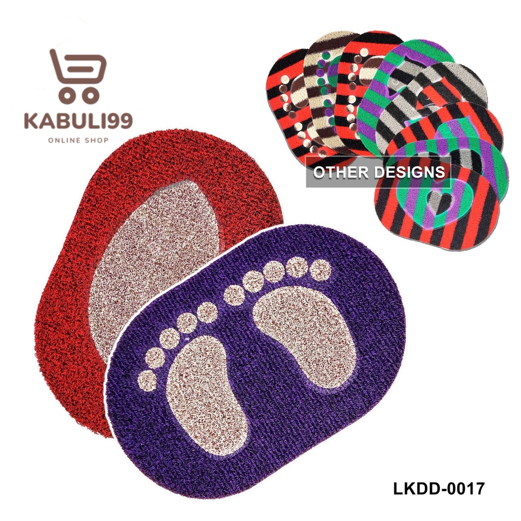 Anti Slip Plastic Rubber Oval Flooring Carpet PVC Rolls Floor Mats (LKDD-0017) Kabuli99