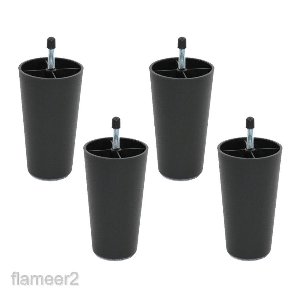 4pcs Bed Chair Furniture Sofa Couch Legs Replacement Bed Riser