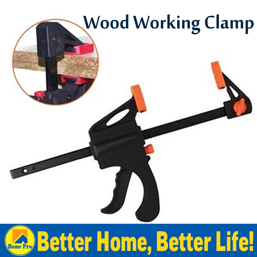 Set of 2 18/" Nylon Ratchet Bar Clamp Spreader Heavy Duty Woodworking Carpenter