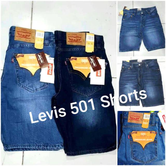 levi jean shorts 501