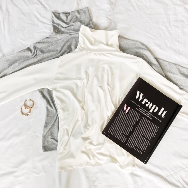 High Neck Long Sleeves (Free Size, XSSmall Body Frame) Shopee