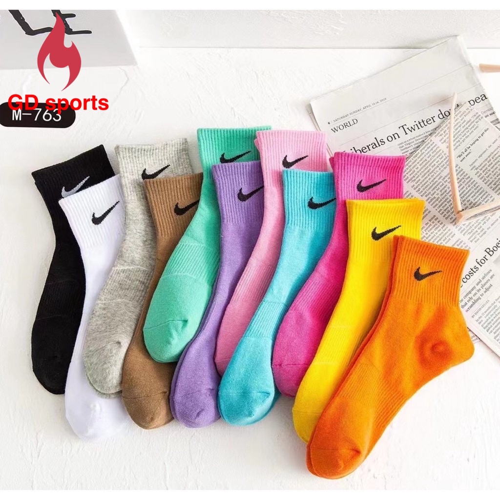 29p Unisex Mid Cut Socks Athletic socks High Quality (1Pair) | Shopee ...