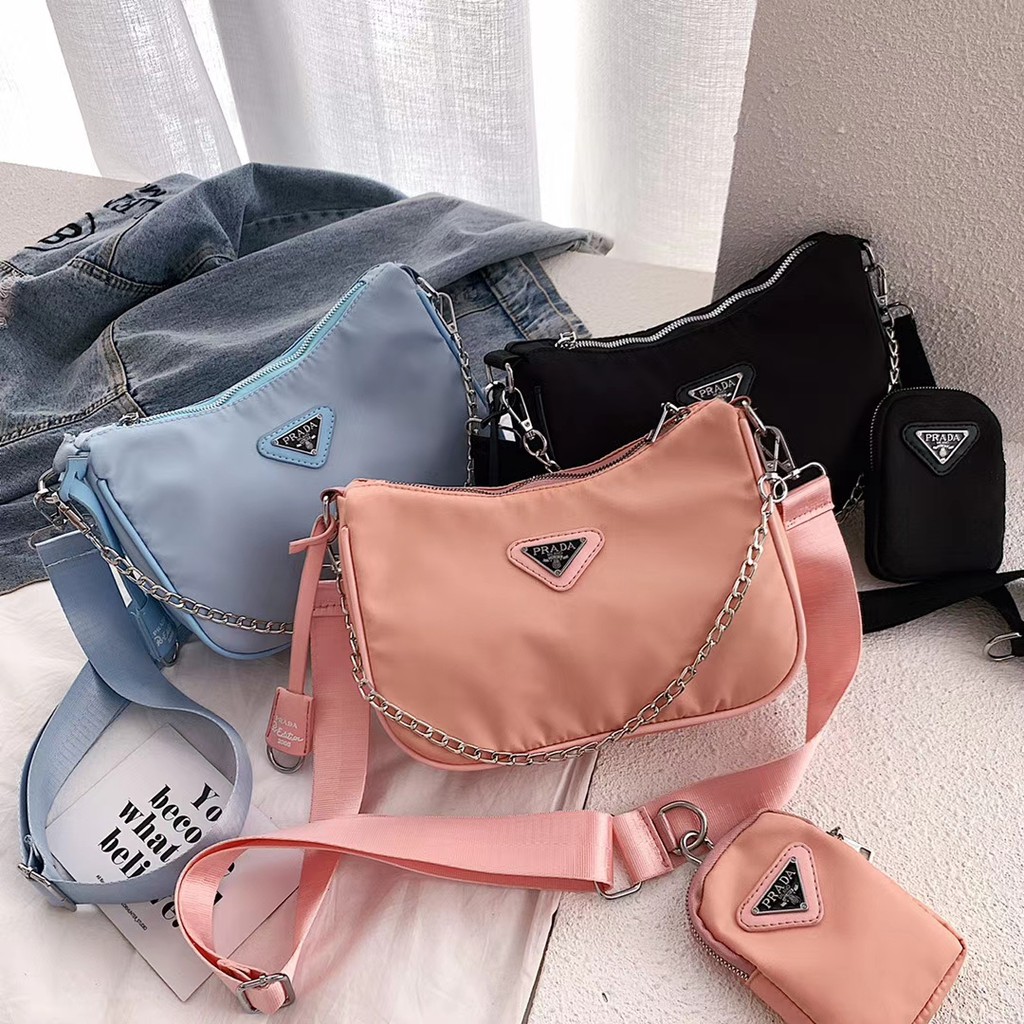 prada hobo 3 in 1