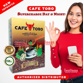 Buy Cafe Toro Herbal Coffee Enhancer Energy Tongkat-Ali Agaricus Mushroom Ginseng Potent Superfoods