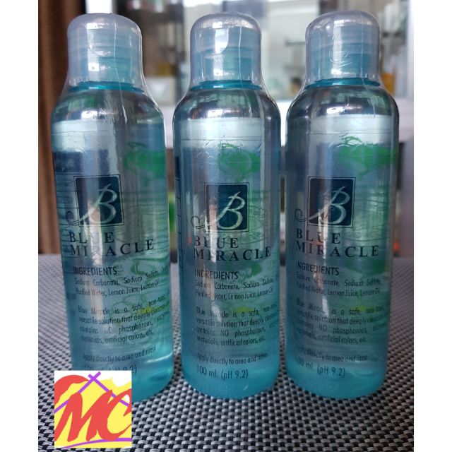 Blue Miracle Antibacterial Liquid 100ml Shopee Philippines