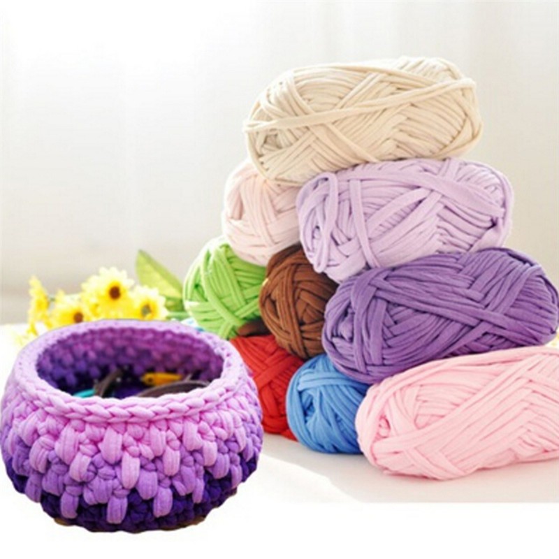 Rugs Wool Yarn DIY Crochet Mats Elastic 