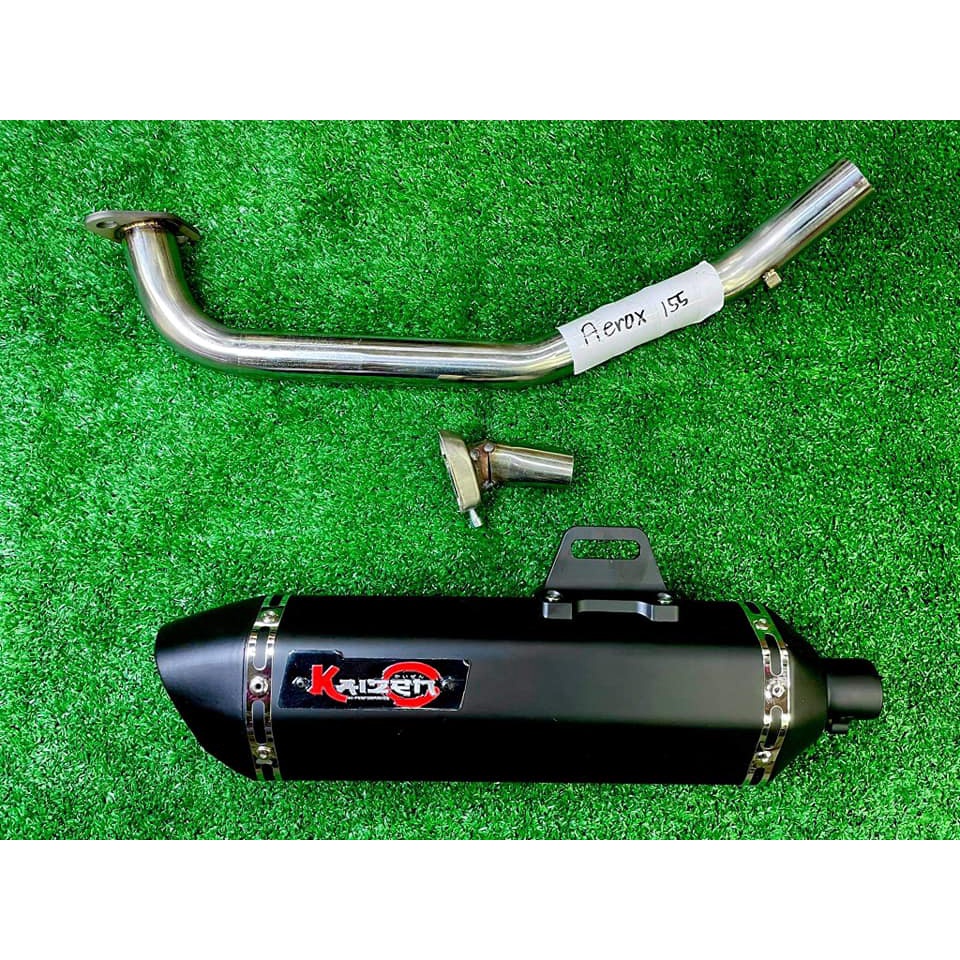 Kaizen Muffler FULL STAINLESS (Thailand) FREE SILENCER (Mio/m3/beat
