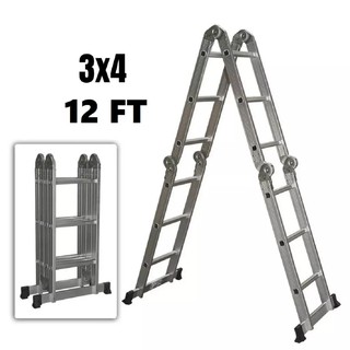 12feet & 16feet Aluminum Multi purpose Folding ladder