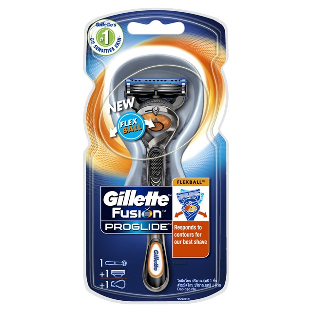 Gillette Fusion ProGlide Flex Ball Base Razor | Shopee Philippines