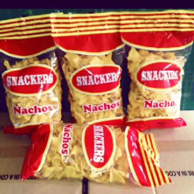 snackers nachos bbq, plain, spicy, cheese Shopee Philippines