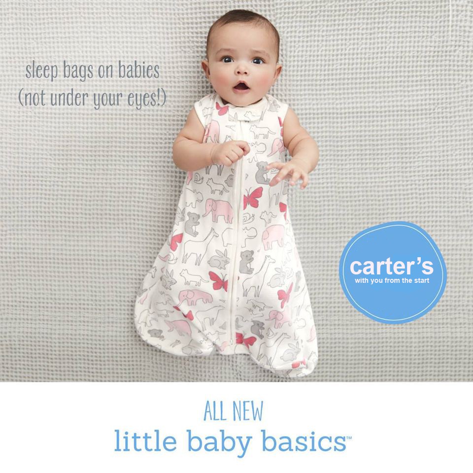 Carters Cotton Infant Sleep Bag Authentic And Brand New Size Small Shopee Philippines