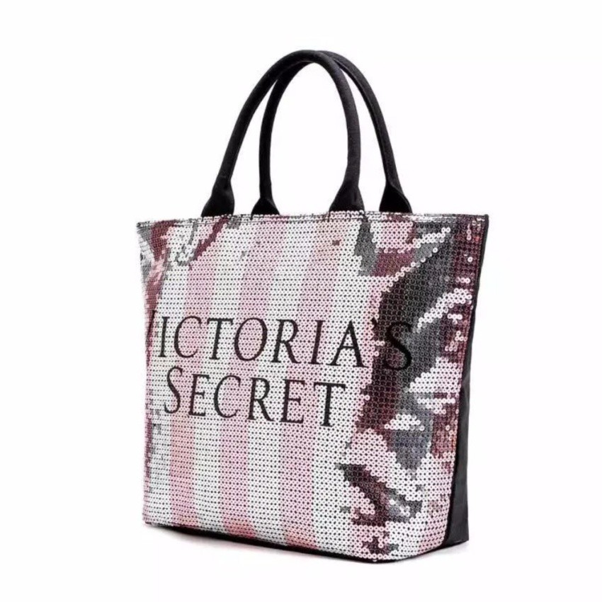 victoria secret sequin tote