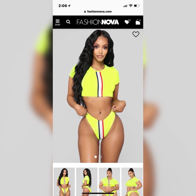 fashion nova swimwear